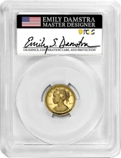 2018 $10 GOLD HIGH RELIEF WP HOARD DAMSTRA - Image 2