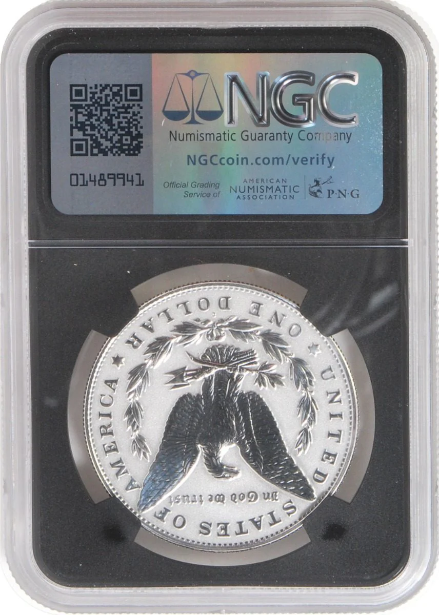 2023 6 PC Morgan and Peace Silver Dollars NGC MS70/PF70/ Reverse PF70 Advance Releases signed by Edmund C. Moy & David Ryder U.S. Mint Directors - Image 11