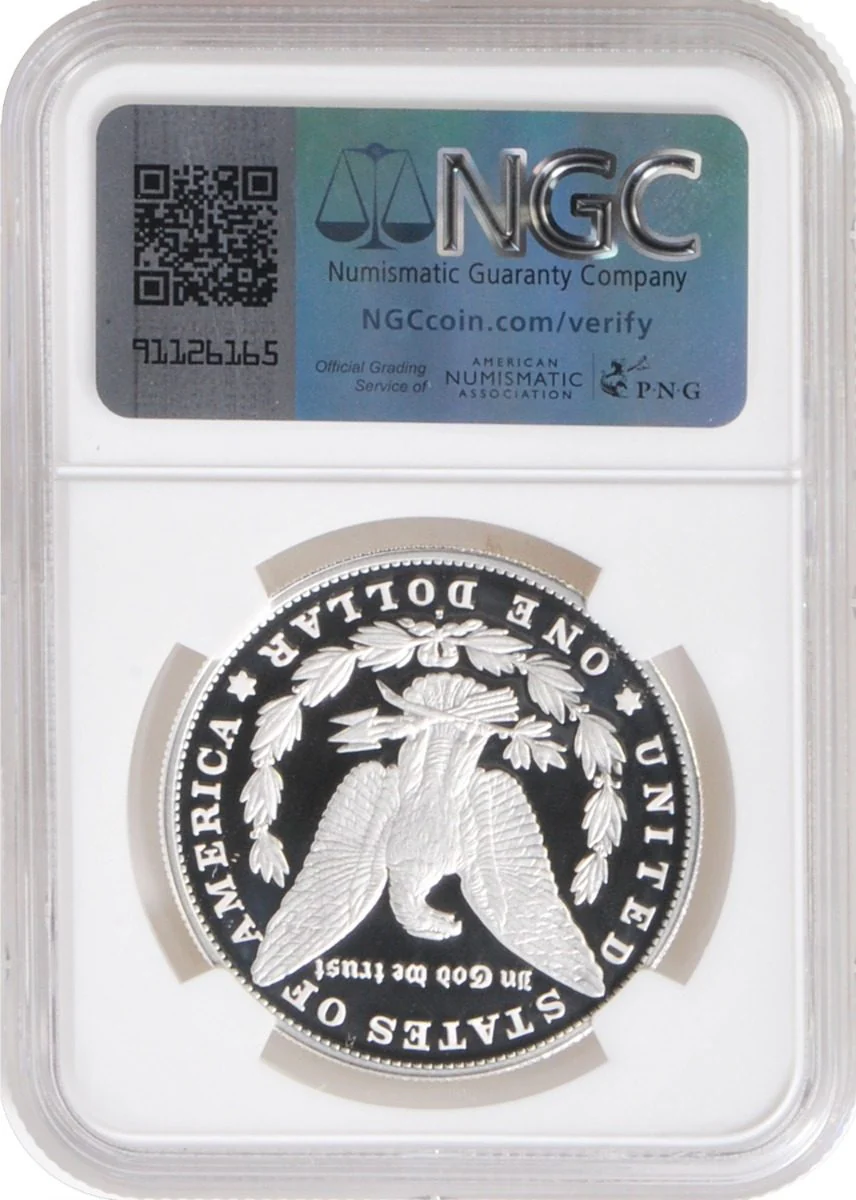 2023 6 PC Morgan and Peace Silver Dollars NGC MS70/PF70/ Reverse PF70 Advance Releases signed by Kenneth Bressett - Image 12
