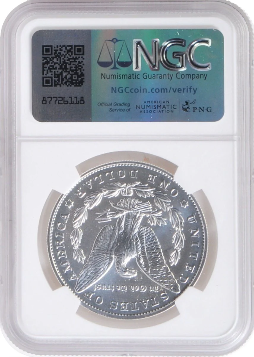 2023 6 PC Morgan and Peace Silver Dollars NGC MS70/PF70/ Reverse PF70 Advance Releases signed by Kenneth Bressett - Image 8
