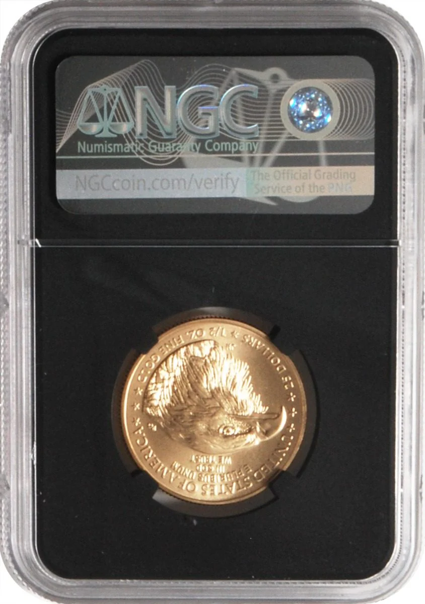 2023 Four-Piece American Gold Eagle Set MS70 First Day of Issue w/Cabral Signatures - Image 7