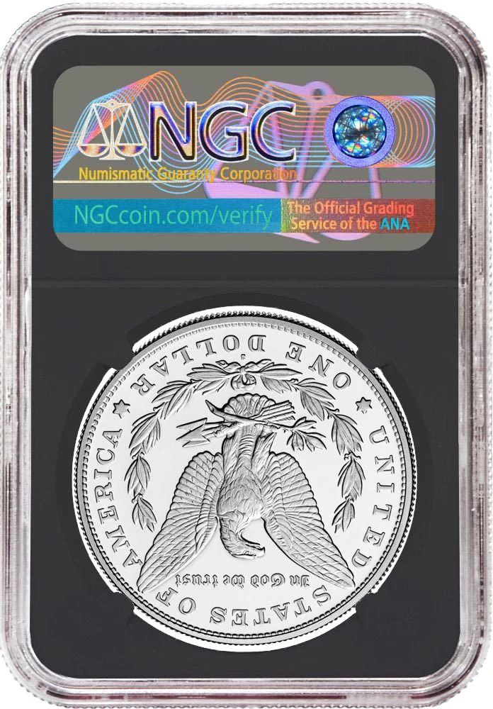 2023 S Morgan & Peace Silver Dollars NGC PF70 Advance Release w/Moy & Ryder Signature - Image 3