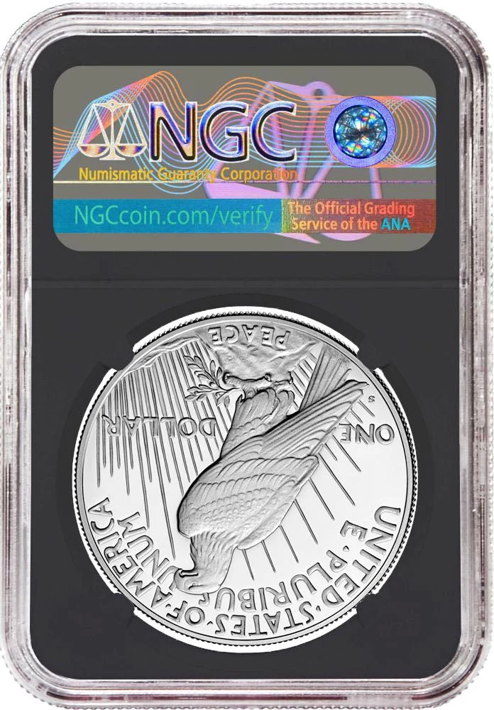 2023 S Morgan & Peace Silver Dollars NGC PF70 Advance Release w/Moy & Ryder Signature - Image 5