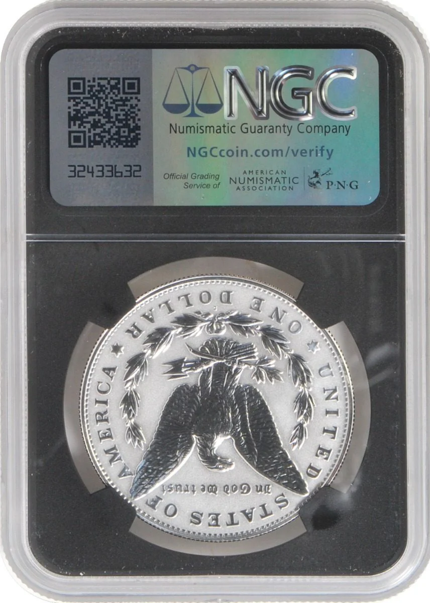 2023 S Morgan & Peace Silver Dollars Reverse Proof 70 Advance Release Certified w/Moy & Ryder Signatures - Image 3