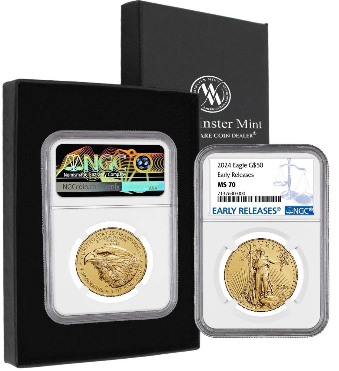 2024 1-oz. $50 Gold Eagle NGC MS70 TV Offer - Image 5