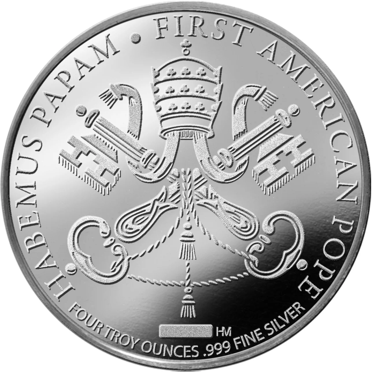 2025 POPE LEO XIV 2pc 4 OZ COLOR SET LTD 500 - Image 3