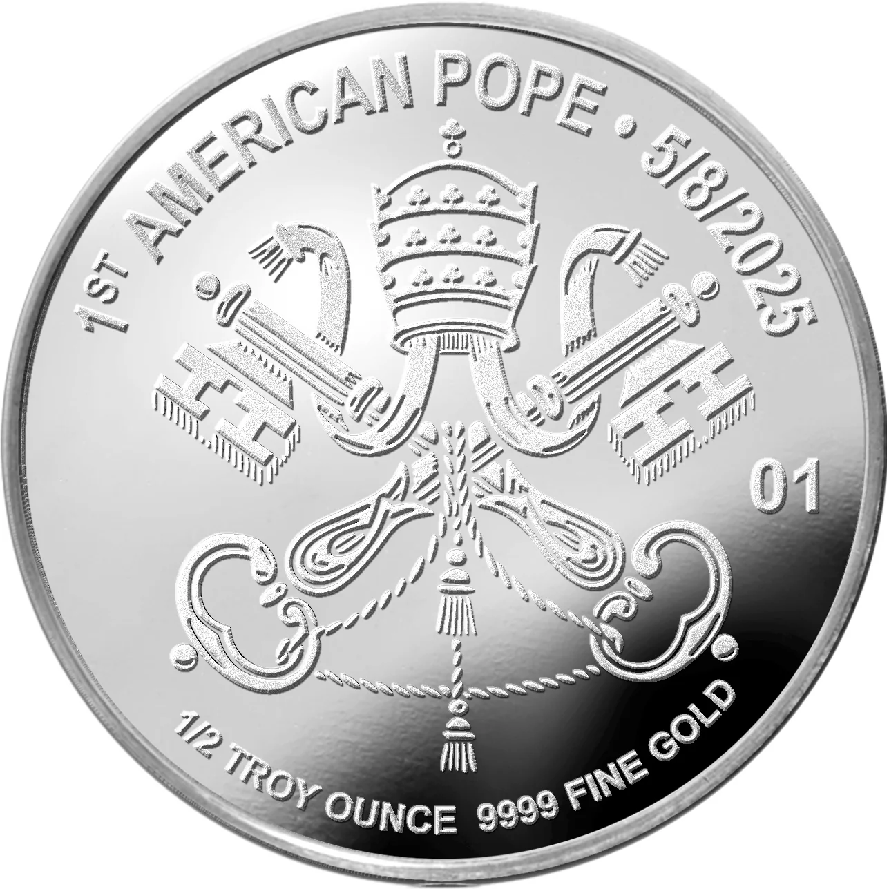 2025 POPE LEO XIV 3PC COLLECTION LTD 500 - Image 6