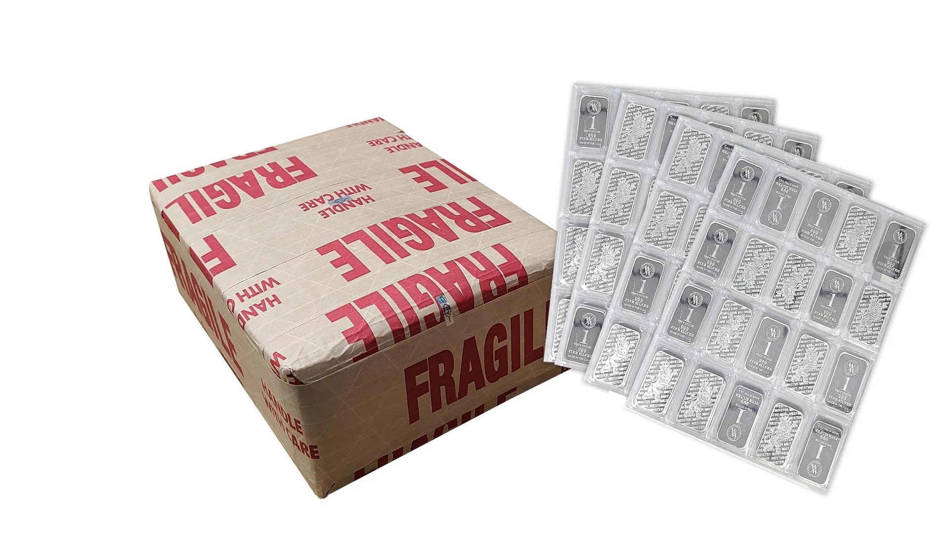 Silver Bullion Bars 500oz Monster Box 500 Bars - Image 3